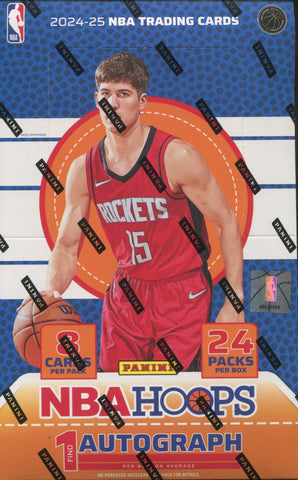 2024-25 Panini NBA Hoops Basketball Hobby, Box *RELEASES 1/31*