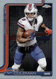 2025 Keon Coleman Topps Chrome LIGHTBOARD REFRACTOR VARIATION #30 Buffalo Bills