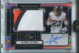 2024 Audric Estime Panini One PRECISION ROOKIE JUMBO PATCH AUTO 36/99 AUTOGRAPH RELIC #319 Denver Broncos