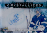 2023-24 Andrei Vasilevskiy Upper Deck Trilogy CRYSTALLIZED SIGNATURES AUTOGRAPH AUTO #C-AV Tampa Bay Lightning