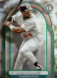 2024 Kirby Puckett Topps Tribute GREEN 16/99 #9 Minnesota Twins