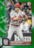 2022 Lars Nootbaar Bowman GREEN ROOKIE 48/99 RC #64 St. Louis Cardinals