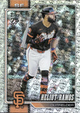 2026 Heliot Ramos Topps SERIES 1 TOPPS 75TH ANNIVERSARY LOGO FOIL 47/75 #8 San Francisco Giants