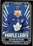 2025-26 Auston Matthews O-Pee-Chee RETRO BLACK BORDER 3/100 #15 Toronto Maple Leafs