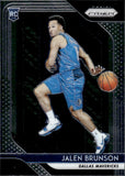 2018-19 Jalen Brunson Panini Prizm ROOKIE RC #250 Dallas Mavericks 5