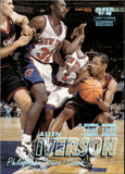 1997-98 Allen Iverson Fleer TRADITIONS TIFFANY #300 Philadelphia 76ers