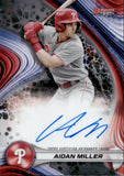 2024 Aidan Miller Bowman's Best BEST OF 2024 AUTOGRAPH AUTO #B24-AM Philadelphia Phillies