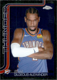 2025-26 Shai Gilgeous-Alexander Topps Chrome PHOT VARIATION #141 Oklahoma City Thunder