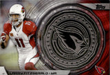2014 Larry Fitzgerald Topps NFL KICKOFF COMMEMORATIVE COIN #NFLKC-LF Arizona Cardinals