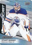2023-24 Stuart Skinner Upper Deck Engrained ELECTROCAST #EC-47 Edmonton Oilers 1