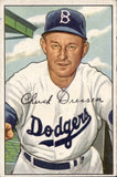 1952 Charlie Dressen Bowman #188 Brooklyn Dodgers 1 BV$25