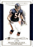 2018 Brian Urlacher Panini National Treasures GOLD 11/35 #17 Chicago Bears