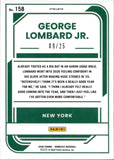 2026 George Lombard Jr. Panini Donruss OPTIC RATED PROSPECT CRACKED ICE PRIZM 9/25 #158 New York Yankees