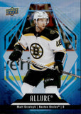 2022-23 Matt Grzelcyk Upper Deck Allure BELOW ICE #18 Boston Bruins
