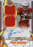 2024 Trey Benson Topps Resurgence IGNITE ROOKIE PATCH AUTOGRAPH RC AUTO #IPA-TB Arizona Cardinals