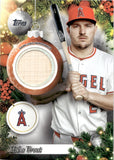 2025 Mike Trout Topps HOLIDAY MEGA BAT RELIC #PR-MT Los Angeles Angels