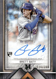 2023 Brett Baty Topps Museum Collection ARCHIVAL AUTOGRAPH ROOKIE 28/299 AUTO RC #AA-BB New York Mets