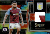 2023-24 Leon Bailey Panini Select PREMIER LEAGUE MATERIALS TIE-DYE PRIZM 15/25 JERSEY #SM-LB Aston Villa FC