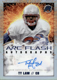 2024 Ty Law Topps Resurgence ARC FLASH AUTOGRAPH AUTO #AFA-TL New England Patriots
