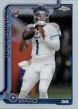 2025 Cam Ward Topps Chrome ROOKIE REFRACTOR RC #314 Tennessee Titans