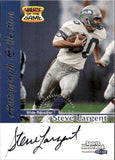1999 Steve Largent Fleer Sports Illustrated GREATS OF THE GAME AUTOGRAPH COLLECTION AUTO Seattle Seahawks