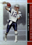2007 Tom Brady Topps Finest REFRACTOR #8 New England Patriots