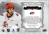 2023-24 Sebastian Aho Upper Deck The Cup FOUNDATIONS JERSEY 12/49 #F-SA Carolina Hurricanes