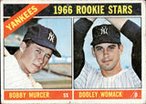 1966 Bobby Murcer Dooley Womack Topps ROOKIE STARS #469 New York Yankees 2