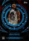 2025 "Dirty" Dominik Mysterio Topps Universe WWE SP RED WHITE AND BLUE STARS #18 Monday Night Raw