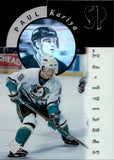 1995-96 Paul Kariya Upper Deck SP SPECIAL FX DIE-CUT #FX2 Anaheim Ducks