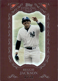2009 Reggie Jackson Topps Sterling BURGUNDY 7/10 #21 New York Yankees
