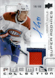 2022-23 Haiden Guhle Upper Deck Premier SUPER ROOKIES AUTO PATCH 59/99 RC AUTOGRAPH #SAR-HG Montreal Canadiens