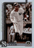 2025 Aaron Judge Topps Chrome SEPIA REFRACTOR #99 New York Yankees