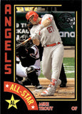 2019 Mike Trout Topps 1984 ALL-STAR DESIGN BLACK 104/299 #84AS-MT Anaheim Angels
