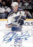 1999-00 Al MacInnis Upper Deck MVP Stanley Cup Edition PRO SIGN AUTOGRAPH AUTO #AM St. Louis Blues