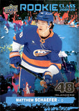 2025-26 Matthew Schaefer Upper Deck Series 2 ROOKIE CLASS RC #RC-21 New York Islanders