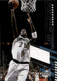 2000-01 Kevin Garnett Upper Deck GAME JERSEY #KG-C Minnesota Timberwolves