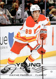 2025-26 Zayne Parekh Upper Deck SERIES ONE YOUNG GUNS ROOKIE RC #236 Calgary Flames 1