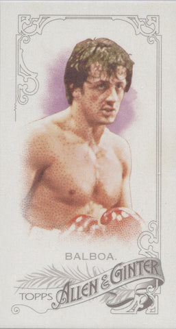 2015 Rocky Balboa Topps Allen & Ginter MINI #258 Boxer