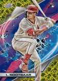 2022 Lars Nootbaar Topps Cosmic Chrome GOLD INTERSTELLAR REFRACTOR ROOKIE RC 2/50 #174 St. Louis Cardinals