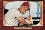 1955 Johnny Wyrostek Bowman #237 Philadelphia Phillies BV $20