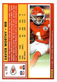 2025 Xavier Worthy Panini Donruss BLACK PRESS PROOF 8/10 #170 Kansas City Chiefs