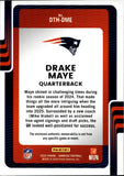 2025 Drake Maye Panini Donruss THREADS JERSEY #DTH-DME New England Patriots
