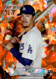 2023 Miguel Vargas Topps Chrome SAPPHIRE SELECTIONS ORANGE ROOKIE 13/25 RC #SS-19 Los Angeles Dodgers