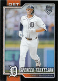 2026 Spencer Torkelson Topps SERIES TWO BLACK FOIL 5/10 #352 Detroit Tigers