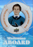 2024-25 Macklin Celebrini Upper Deck Series 2 WELCOME ABOARD ROOKIE RC #WA-8 San Jose Sharks