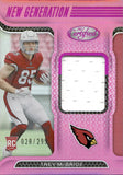 2022 Trey McBride Panini Certified NEW GENERATION JERSEY MIRROR PINK ROOKIE 28/299 RC #NGJ-TM Arizona Cardinals