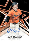 2026 Matt Chapman Topps BASEBALL STARS AUTOGRAPH 5/10 AUTO #BSA2-MC San Francisco Giants