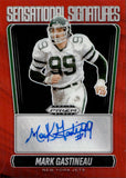 2025 Mark Gastineau Panini Prizm Black SENSATIONAL SIGNATURES RED PRIZM AUTOGRAPH 5/99 AUTO #SS-MGU New York Jets