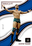 2023 Austin Theory Panini Immaculate RED FOIL 22/35 #80 Friday Night Smackdown